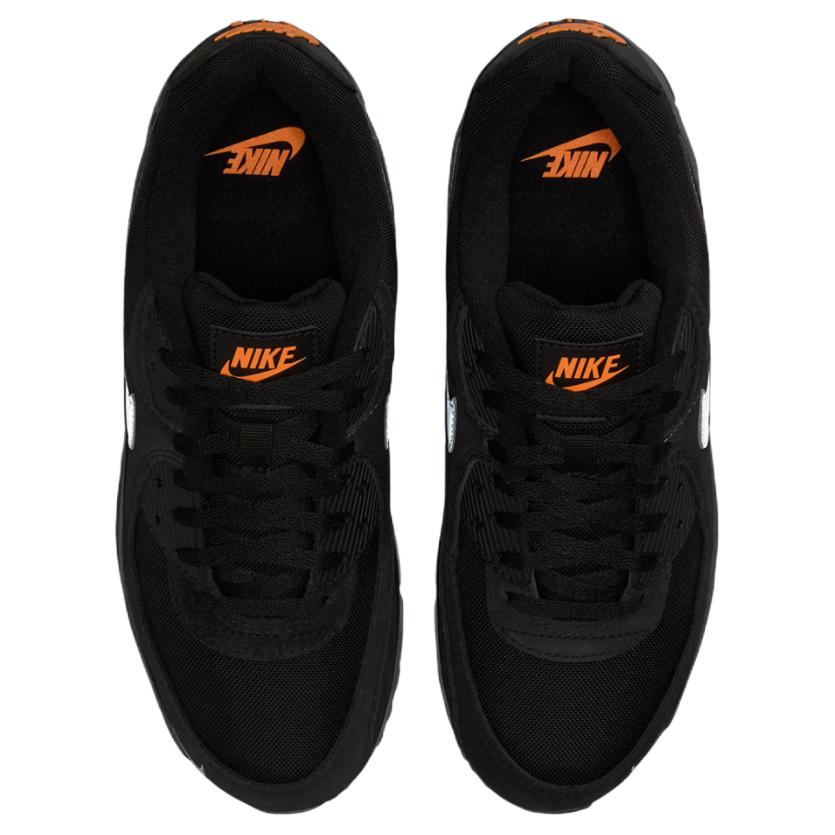 Nike Air Max 90 Odporne na ścieranie Niskie Buty Codzienne do Biegania Unisex Czarne DO6706-010