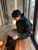 Noise Vintage Washed Shearling Mustang - Black