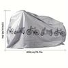 Heavy Duty Bicycle Dust Cover for All Seasons, Double Layer Sun Protection, Perfect for Winter Sealing & Outdoor Protection