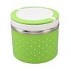 Round Insulated Lunch Box Leakage Proof Portable Large Thermal Food Container for School Office