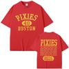Pixies T-shirt in Cotone Stardust 2026 Nuovo Tour Mondiale Abbigliamento Quotidiano Magliette con Stampa Grafica Streetwear Uomo Donna Top Vintage