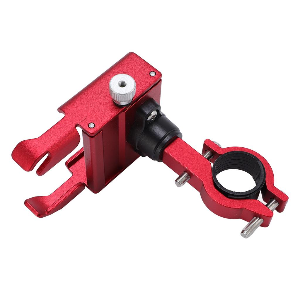 Cycle Phone Holder Anti Shake Electric Scooter Phone Mount 360 Degrees  Rotatable Metal Handlebar Fixed
