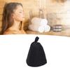 2pcs Men Sauna Hat Thick Absorbent Heat Insulating Breathable Sauna   Steam Bath Accessories