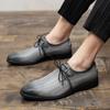Dress Shoes for Men Gradient Men's Leather Business Formal Oxfords Footwear British Formal Shoes Man Loafers Zapatos Hombre