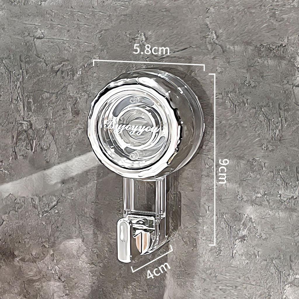 New Bathroom Suction Cup Hooks No-punching Robe Coat Hook Towel Holder Keys Clothes Bag Hanger Hook Kitchen organizer Accessorie