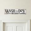 Retro Laundry Room Sign Distressed Metal Wall Art Sign Rectangular Decorative Sign for Home Game Room Decor