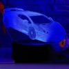 Cool Sports Car 3D Night Light Light Touch 7 Color Color Change Atmosphere Light is suitable for bedroom, bedside, living room,