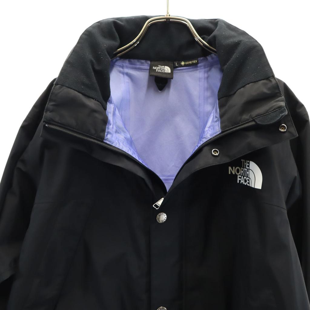 The North Face Mountain Rain Jacket L Black NP12135 Outdoor GORE-TEX Men's Used