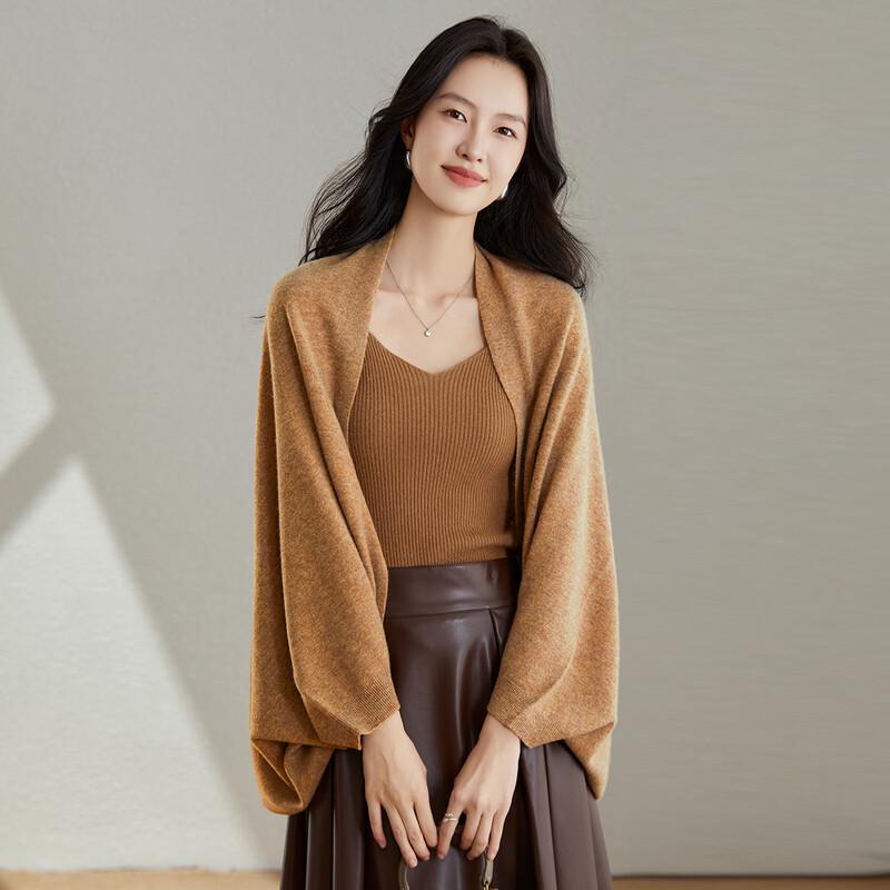 CARBAMMI Women s 100% Wool Knitted Cardigan One Size