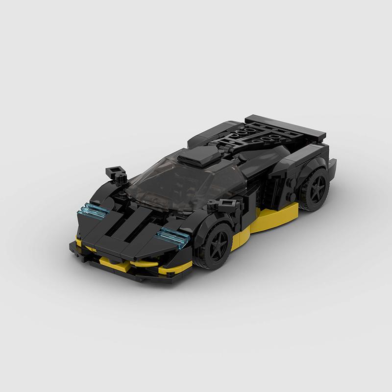 MOC Speed Technical City Super Sports Car Cool Racing Building Block Model Vehicle Kids Toys Racing Men's Collection