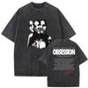 2026 Filmbesessenheit Sei vorsichtig, was du dir wünschst Augen Grafik Vintage Washed T-Shirts Herren Damen Kurzarm-T-Shirt Streetwear