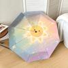 Rainbow Sunshine Umbrella: A Delightful, Auto Opening Protection for Outdoor Adventures and Travel Essentials 206
