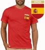 Maglietta Calcio Spagna Top | Coppa 2026 Bandiera Rossa España Sportiva T-shirt Calcio
