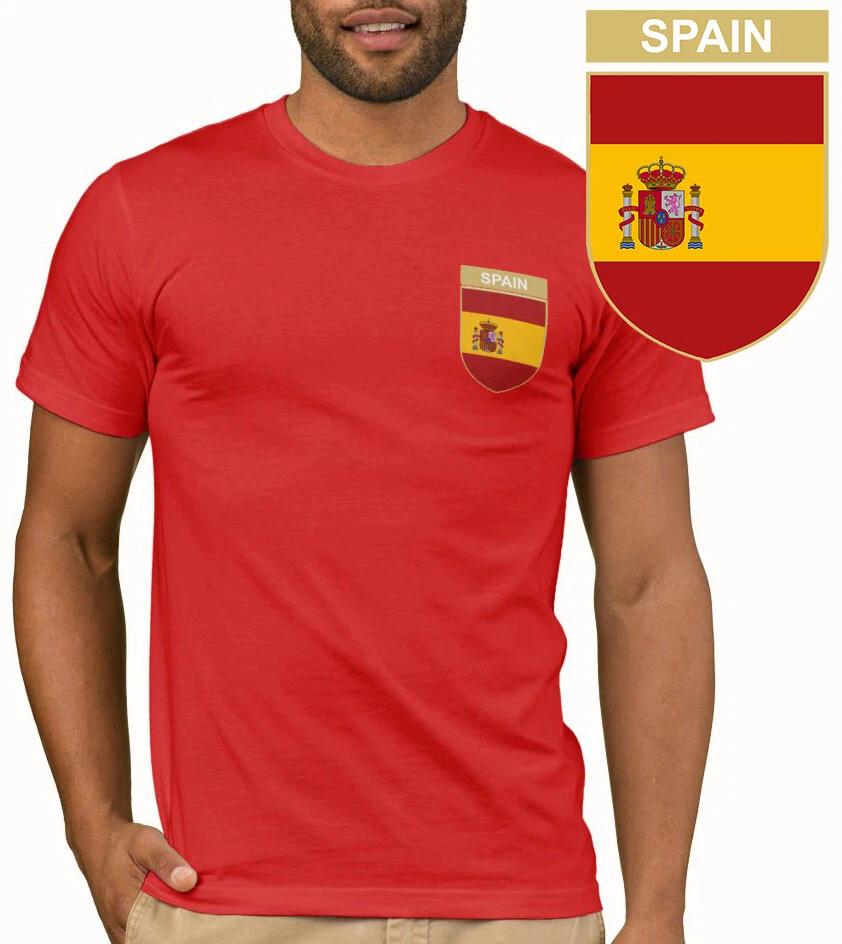 Maglietta Calcio Spagna Top | Coppa 2026 Bandiera Rossa España Sportiva T-shirt Calcio