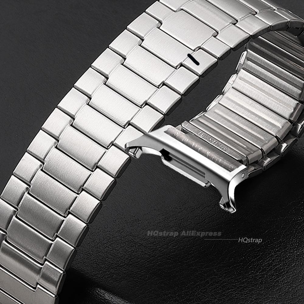 No Gap Elastic Steel Straps for Samsung Galaxy Watch Ultra 47mm Bracelet for Galaxy Watch 7 47mm Expansion Stainless Steel Band