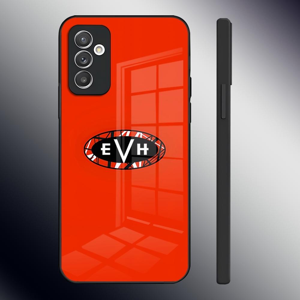 Eddie Van Halen Graphic Guitar Phone Case For Samsung S24 Ultra S23 S22 S20 Fe S21 Plus A54 A34 A24 A53 A13 A16 Glass Cover