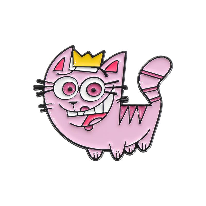 Anime Characters Enamel Pins Custom Boy And Girl Brooches Lapel Badges Cartoon Jewelry Gift for Kids Friends