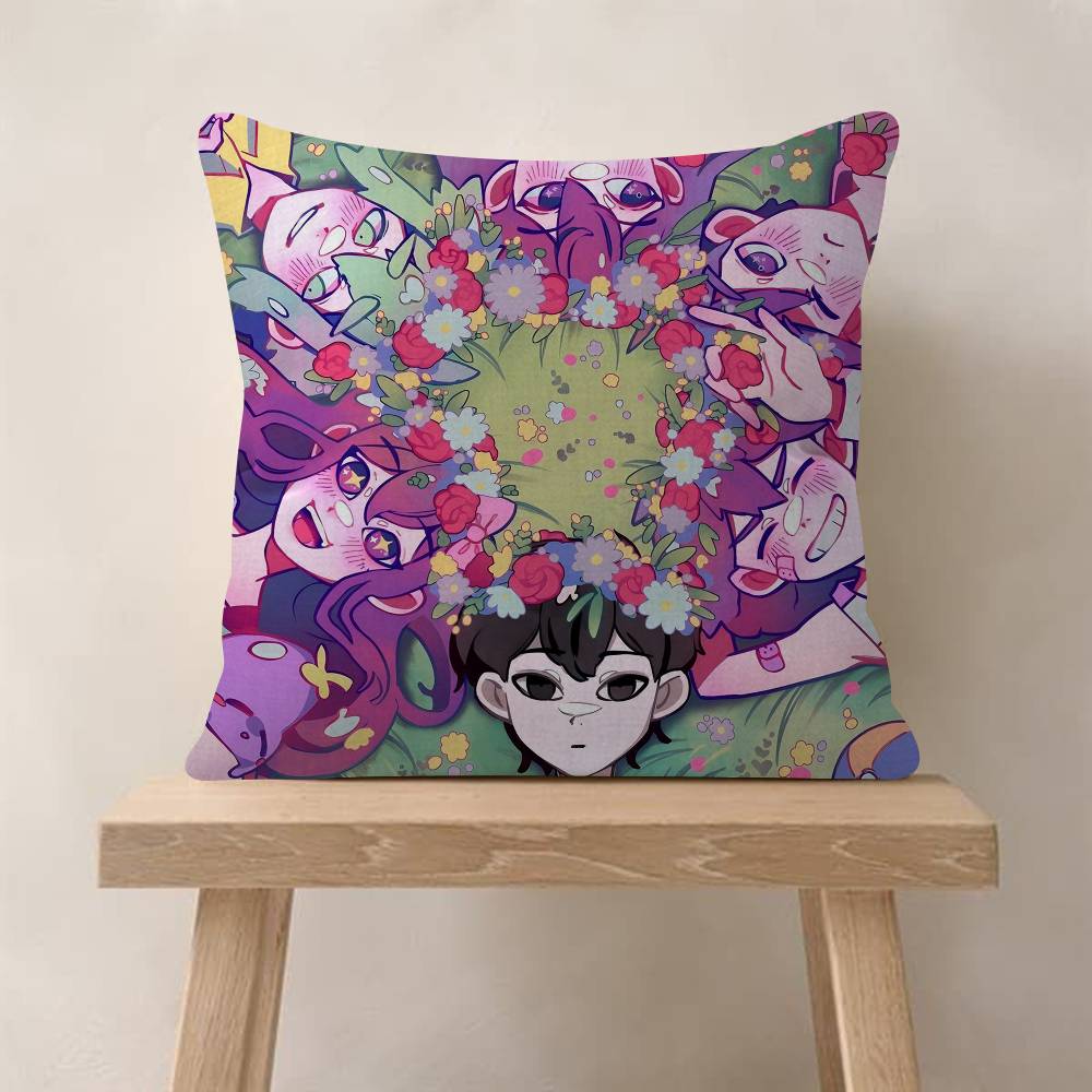 Hot Game OOmori Cushion Cover Pillow Cover Decor Pillowcase Printed Cushion Case For Couch