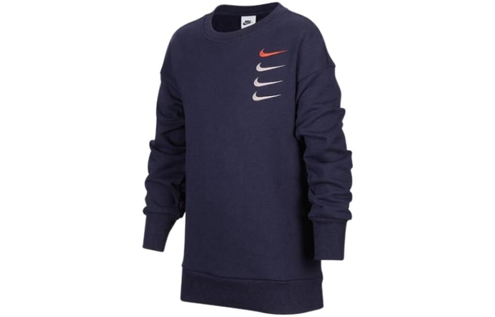 Nike Kids Sweatshirts Crew Neck Moderate DQ1118-451 XS