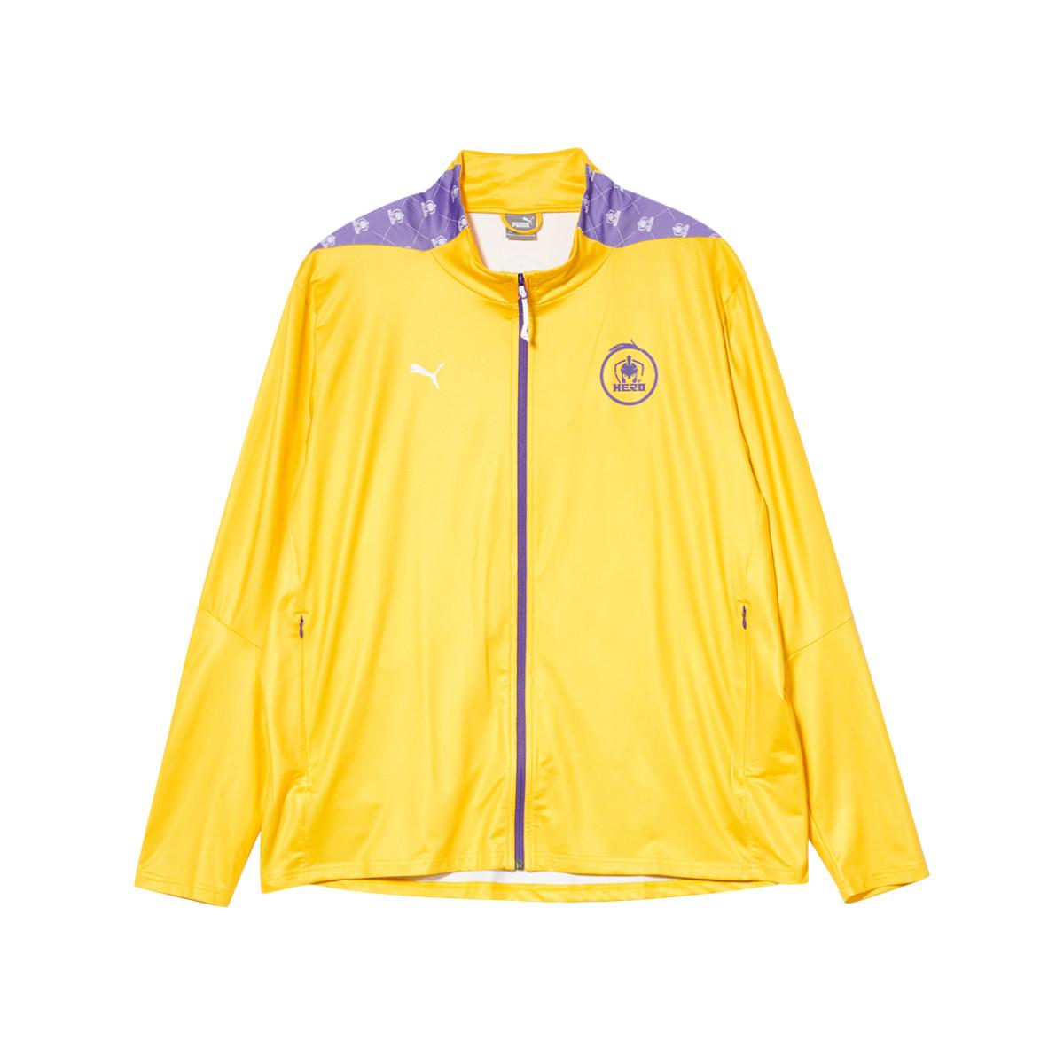 

Puma X Honor Of Kings Collaboration Simple Warm Windproof Stand Collar Long Sleeve Knitted Jacket Men Jacket Yellow 605763-06 M