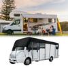 Waterproof RV Roof Cover 210D Oxford Cloth Roof Protective Cover 5x3M RV Sun Protection Waterproof Sunshade Protector