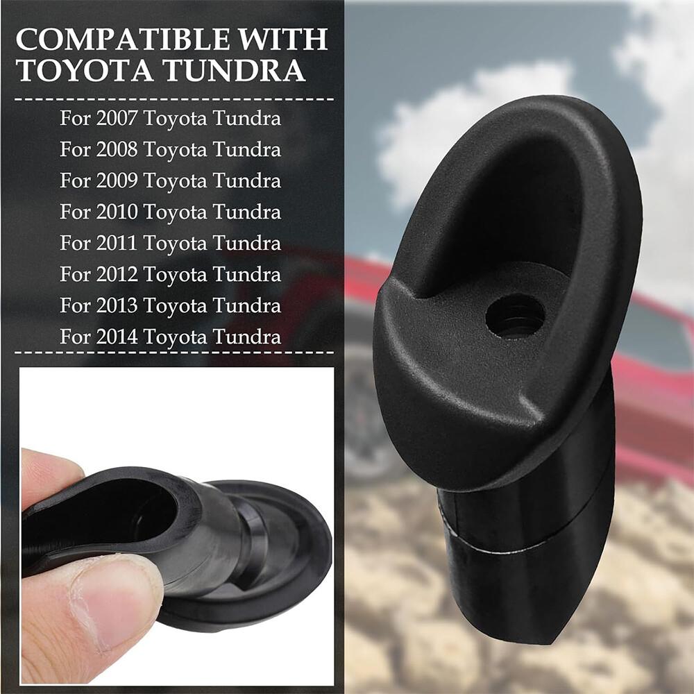 For Toyota Tundra 07-13 Antenna Bezel Ornament Manual Radio Black 86392-0C040 AM
