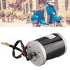 MY6812 24V 100W High Speed Small Brush Motor with Belt Pulley Electric Scooter E Bike Accessory