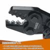 IWISS IWS-6 Crimping Tool for Bare Crimp Terminals and Sleeves, JIS Compliant, 1.25-5.5sq Compatible