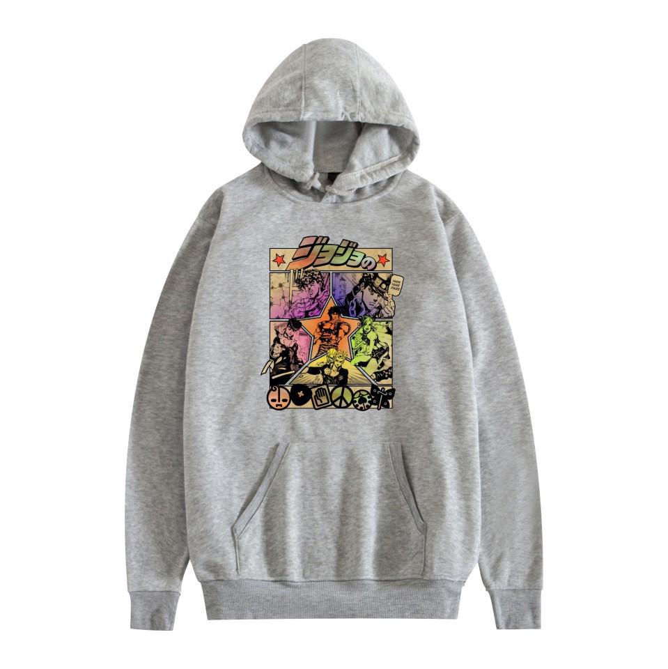 JoJo's Bizarre Adventure Couple's Hoodie - Casual Print