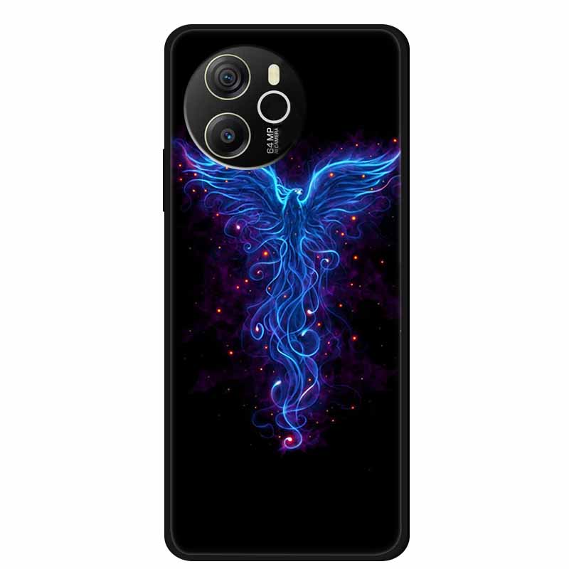 Handyhülle Für Blackview Shark 8 Rückseitenabdeckung Case 6.78" Schwarzes Silikon Weiche Hülle Für Blackview Shark 8 Hülle Shark8 Stoßfest