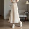 2026 Summer Women's Loose Chiffon Wide-Leg Nine-Point Fairy Skirt Pants