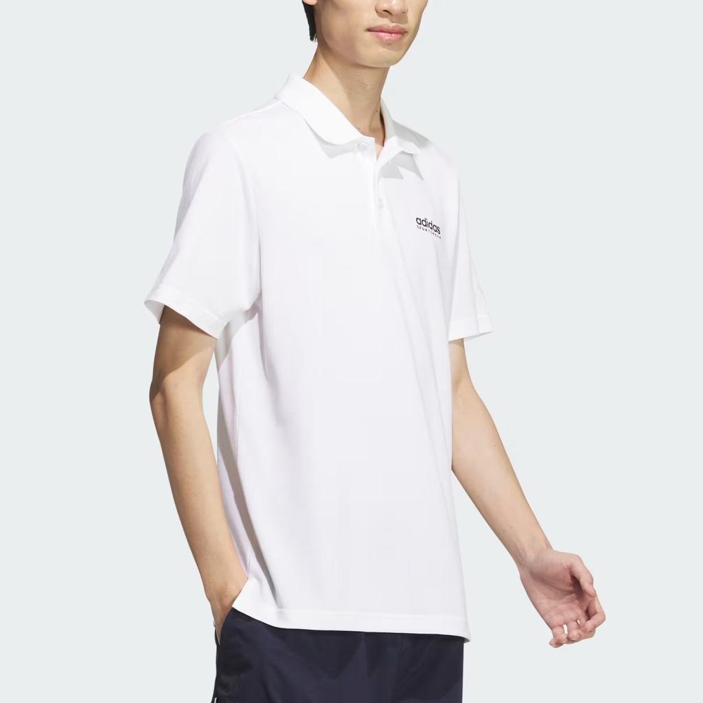 Adidas Polo Shirts Men's White Moderate JI9056