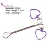 Breast Clamp Clip Comfortable Long Metal Love Heart Shape Breast Lifespan