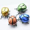 1/4Pcs Prankster Animated Insect Toy Model Wind Up Beetle Bionic Toys Scarab Beetle Children'S Plastic Animals Wind Up Toy