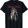 Deus Vult Knights Templar Knight Armor Medieval T-Shirt
