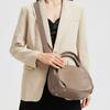 Genuine Leather Women's Bag 2026 New Wrinkled Clouds Handbags Luxury Designer Women Shoulder Bag Female Trend Crossbody Bags