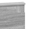 Headboard in Grey Sonoma 140 cm Particleboard
