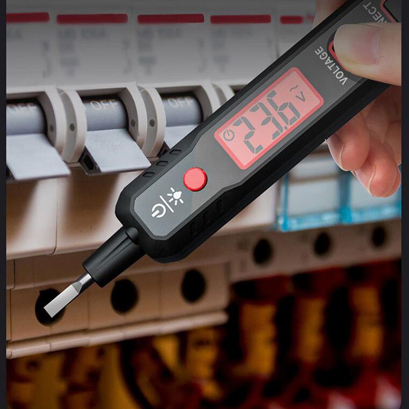 Voltage Detector AC Voltage Detector Electric Pen Multifunctional Current Meter Voltmeter Wire Tester Tool Electrical Circuit