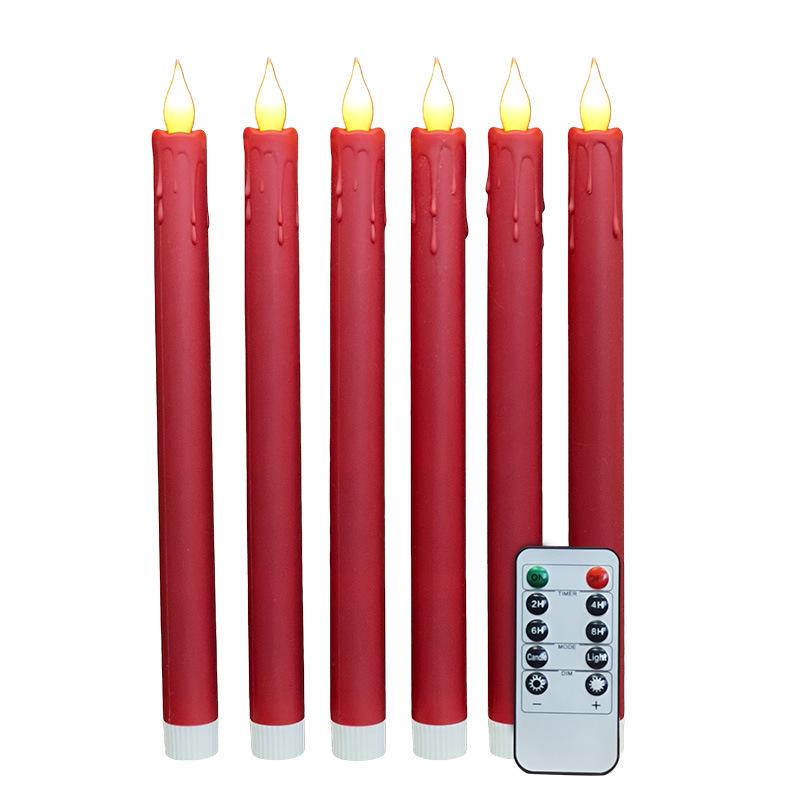 Led Simulated Electronic Candle Lamp Realistic Flame , Creating A Cozy Ambiance
