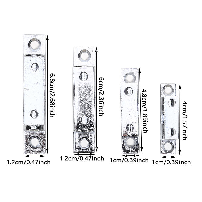 3 Pcs Double Roller Spring Ball Catch Latches Cabinet Closet Door Adjustable Tension LatchFurniture Door Ball Latch Brass