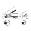 Amazon Basics Steel Spring Clamp Set, 20-Piece Set, 15 2cm Clamps and 5 3cm Clamps, Black/Silver