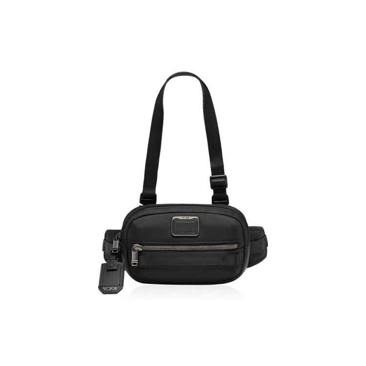 New TUMI Alpha Bravo Ballistic Nylon Sling Bag, Crossbody Bag Men's Black 0232701D
