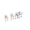 Vintage Silver Frog Stud Earrings: European & American Ethnic Punk Fashion for Women