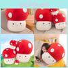 Plush Adorable Mushroom Toy Stuffed Doll With Pp Cotton Filling For Kids Gift