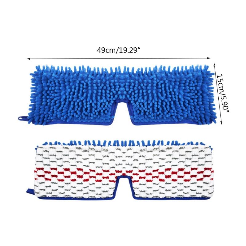 Steam Mop Cloth Replacement Mop Pad Wet and Dry Flip Mop for OCedar Steam Spray Mop Floor Cleaning Mop Cleaner