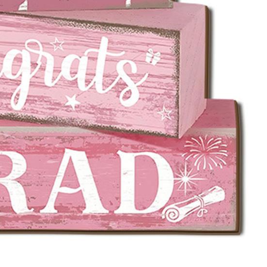2026 Graduation Door Sign, Congrats Grad Decorative Porch Welcome Sign, Wooden Wall Hanging Plaque for Photo Booth Prop, Graduation Party Supplies