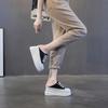 8cm Women Summer Shoes Slippers Platform Wedge Heel Beach Shoes Female Slides Mules Shoes Sneakers Fashion Canvas
