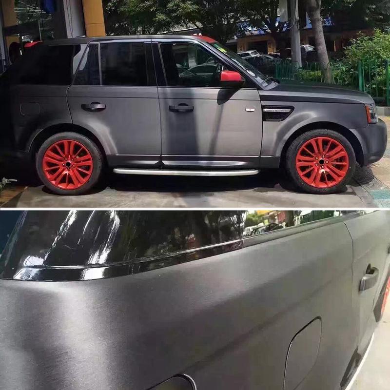 10/30x100cm Kartáč na auto Vinylová fólie Auto fólie Matná kartáčovaná Auto Motocykl Nákladní automobil Počítač Ochranné Dekorativní Samolepky Příslušenství
