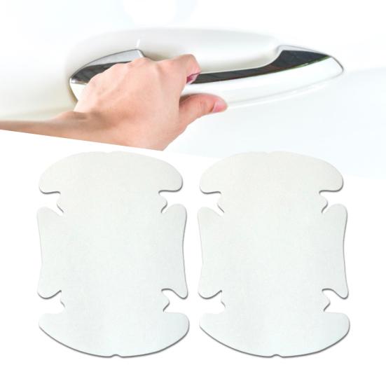 Handle Bowl Sticker High Transparency Anti-Scratch Dust-proof Wear-resistant Oxidation Resistant Protection Waterproof Car Outer Door Handle Bowl