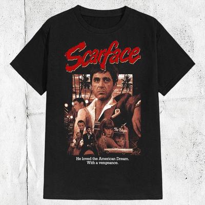 Vintage 80s Scarface Movie T-shirt Unisex T-Shirt